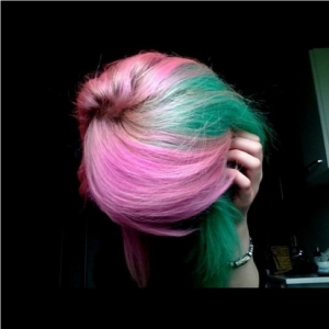 watermelon hair