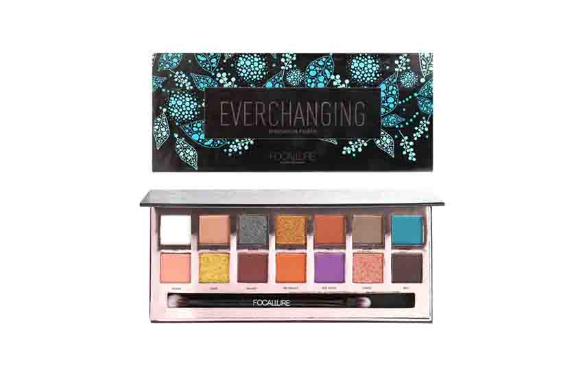 REVIEW Focallure Everchanging Eyeshadow Palette Tampil Cantik